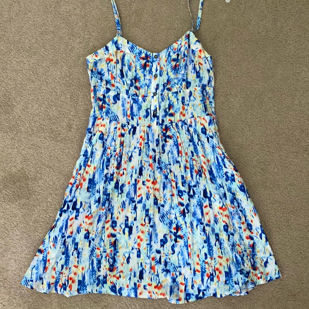 Express Multicolored thin strap Dress